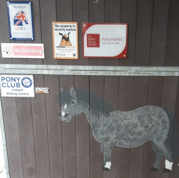 Pony Party sign
