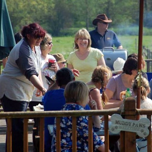 Cafe patio